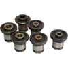 Lot of 6 Quick Change Tap Adapter Collets Mixed Sizes Machinist Tooling