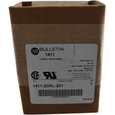 NEW Allen Bradley 1411-2DRL-201 Current Transformer 200:5 A Ratio Series A