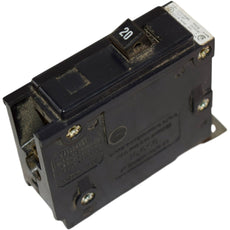 Cutler-Hammer BA120 Quicklag 1 Pole 20 Amp 120/240V Circuit Breaker