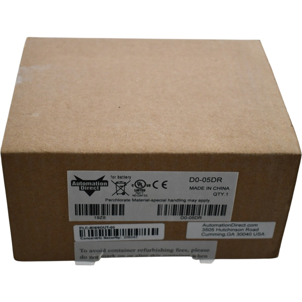 NEW Automation Direct D0-05DR DirectLOGIC DL05 PLC 8 Input 6 Relay Out ...