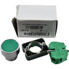 NEW Automation Direct GCX1102 22mm Green Pushbutton Momentary (1) N.O. Metal Base
