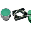 NEW Automation Direct GCX1102 22mm Green Pushbutton Momentary (1) N.O. Metal Base