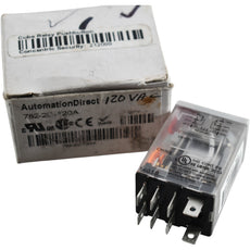 NEW Automation Direct 782-2C-120A Ice Cube Control Relay DPDT 120VAC 15A