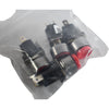 Lot of 4 NEW 2463-07 Red Push Button Switch N.C. 12VDC