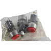 NEW Lot of 3 Arco Electric C938K-RED Push Button Switch N.C. Red 2463-07