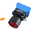 NEW IDEC HW1L-M1F10QD-R-24V 22mm Red Illuminated Pushbutton Momentary 1NO