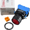 NEW IDEC HW1L-M1F10QD-R-24V 22mm Red Illuminated Pushbutton Momentary 1NO