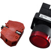 NEW Automation Direct GCX3201-24L 22mm Red Illuminated Pushbutton Momentary 1NC