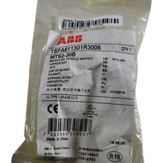 NEW ABB 1SFA611301R3006 MTS2-30B Modular Toggle Switch 3-Position Momentary