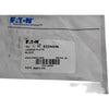 NEW Eaton E22NS36 Legend Plate Black Aluminum Blank for 22mm Pushbuttons