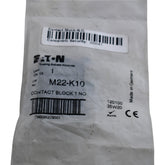 NEW Eaton M22-K10 RMQ-Titan 1NO Contact Block Screw Terminal 22.5mm
