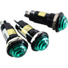 NEW Lot of 3 Dialight Green LED Panel Mount Indicator 24VDC 16mm