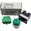 NEW Automation Direct GCX1212-24 22mm Green Illuminated Pushbutton Switch 24V