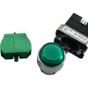 NEW Automation Direct GCX1212-24 22mm Green Illuminated Pushbutton Switch 24V