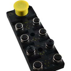 NEW Turck 8MB12Z-4-CS12 Eurofast 8 Port M12 Passive Junction Box M23 E8028573