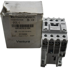 NEW Automation Direct GH15CN-3-10A IEC Magnetic Contactor 3 Pole 12A 120VAC Coil