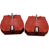 Lot of 2 NEW Automation Direct ECX1030 Replacement Contact Block 22mm 1NC Red