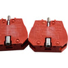 Lot of 2 NEW Automation Direct ECX1030 Replacement Contact Block 22mm 1NC Red