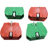 Lot of 4 NEW Automation Direct ECX1030 Red 1NC ECX1040 Green 1NO Contact Blocks