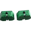 Lot of 2 NEW Automation Direct ECX1040 Replacement Contact Block 22mm 1NO Green