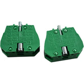 Lot of 2 NEW Automation Direct ECX1040 Replacement Contact Block 22mm 1NO Green