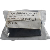 Pack of 5 NEW Vention HW-EC-002-0001_2 45x90mm Plastic Extrusion End Caps