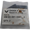 Pack of 2 NEW Vention HW-EC-001-0001_2 45x45mm Plastic Extrusion End Caps