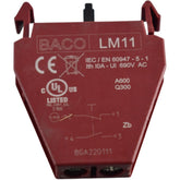 NEW BACO LM11 BGA220111 22mm Joystick Contact Block 1NO 1NC 600V 10A