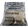 Pack of 100 NEW Heyco 2205-P MDP 22 Black 22mm Snap-In Metric Dome Plugs
