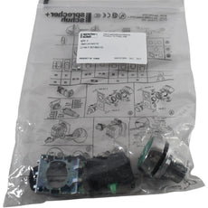NEW Sprecher + Schuh D7M-F301MX10 22.5mm Green Flush Push Button
