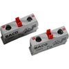 NEW Lot of 2 BACO 33S01 NC Contact Block 600V 10A Modular Base Mount