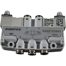 NEW AVENTICS R422103843 Solenoid Directional Control Valve 24VDC 5/3 Way LS04-AF