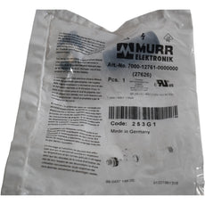 NEW Murr Elektronik 7000-12761-0000000 M12 Male Connector 5 Pole Screw Terminal