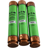 NEW Lot of 3 Bussmann FRS-R-60 Fusetron Fuses 60A 600V Class RK5 Time Delay