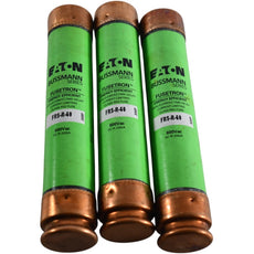 NEW Lot of 3 Bussmann FRS-R-60 Fusetron Fuses 60A 600V Class RK5 Time Delay
