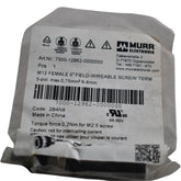 NEW Murr Elektronik 7000-12962-0000000 M12 Female Connector 5-Pole Screw Term