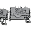 NEW Lot of 3 WAGO 2002-1201 TOPJOB S 2-Conductor DIN Rail Terminal Blocks