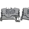 NEW Lot of 3 WAGO 2002-1201 TOPJOB S 2-Conductor DIN Rail Terminal Blocks