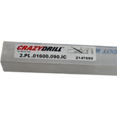 NEW Mikron Tool 2.PD.01600.090.IC CrazyDrill Coolpilot 1.60mm Carbide Pilot Drill