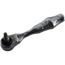 Wera 8001 A Zyklop Mini 1 Bit Ratchet 1/4 Inch Drive 60 Tooth Full Steel