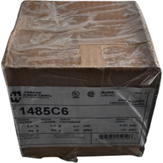 NEW Hammond Manufacturing 1485C6 Lay-In Wireway Straight Section 4x4x6 Steel Gray