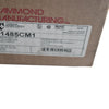 NEW Hammond Manufacturing 1485CM1 NEMA 12 Lay-In Wireway 1 Inch Nipple Gray