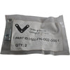Pack of 2 NEW Vention HW-FN-002-0001 M8 Drop-in Spring Loaded T-Nut Zinc Plated