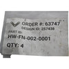 Pack of 4 NEW Vention HW-FN-002-0001 M8 Drop-in Spring Loaded T-Nut Zinc Plated