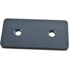 NEW Vention ST-GP-001-0016 R1.2 1x2 Hole Aluminum Assembly Plate Dark Blue