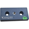 Lot of 2 Vention ST-SP-012-0001 R1.1 Aluminum Spacer Assembly Plate Blue