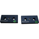 Lot of 2 Vention ST-SP-012-0001 R1.1 Aluminum Spacer Assembly Plate Blue