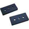 Lot of 2 Vention ST-SP-012-0001 R1.1 Aluminum Spacer Assembly Plate Blue