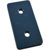 Lot of 4 Vention ST-GP-001-0016 1x2 Hole Aluminum Assembly Plate Blue