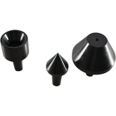 Lot of 3 NEW Machinist Center Set: Bull Nose, Cone, and Hollow Cup Tailstock Centers